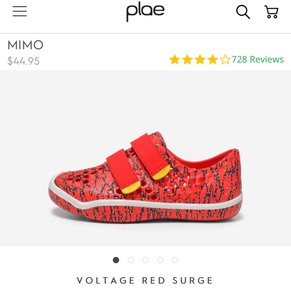 Plae MIMO waterproof shoes, size 3-youth.